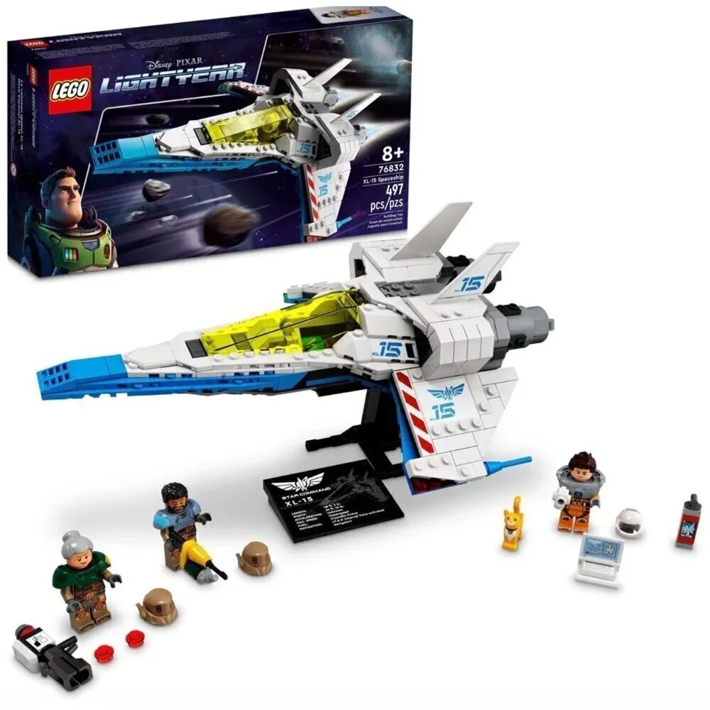 LEGO 76832 Disney Pixar's Lightyear XL-15 Spaceship Movie Buzz Toy Story 497 Pcs